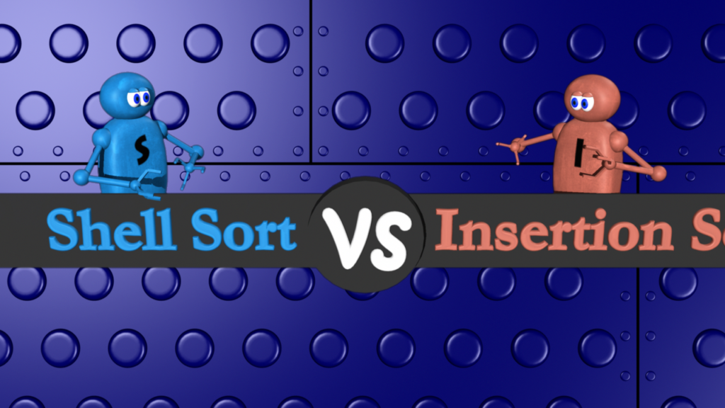 Shell sort vs Insertion sort